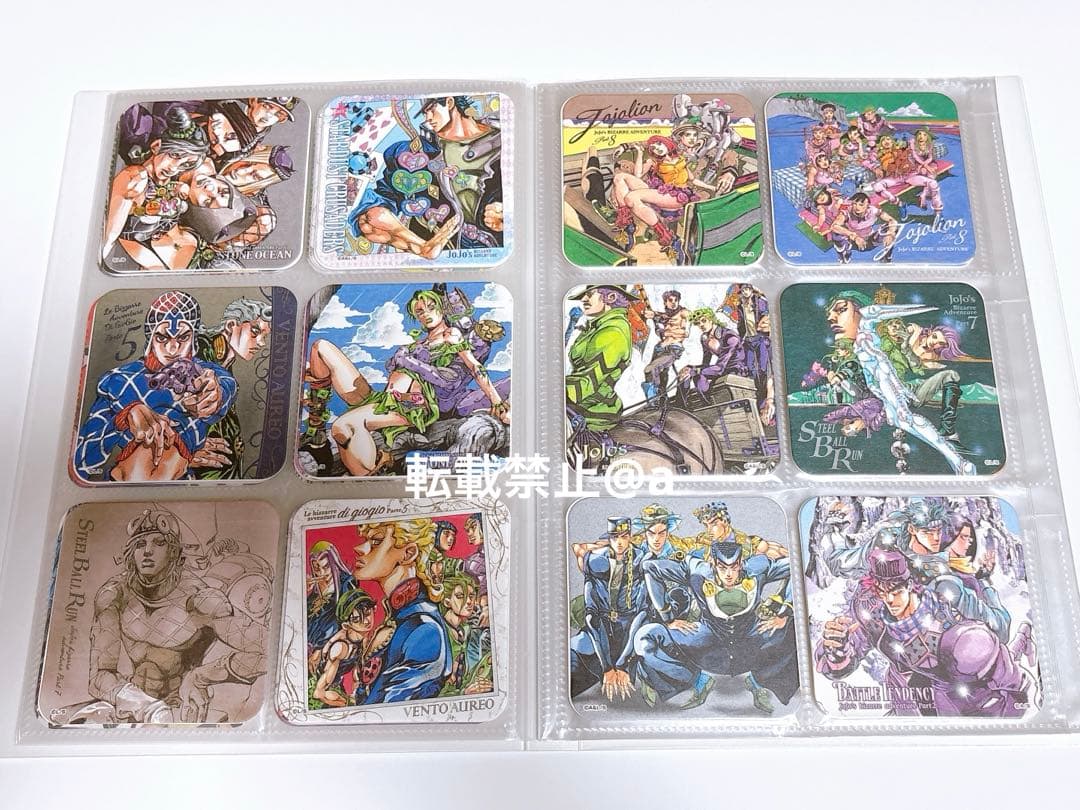 48枚　ジョジョの奇妙な冒険 アートコースター BOX 荒木飛呂彦展　ジョジョ