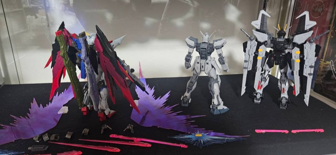 ジャンク品 ガンダムプラモ MG・1/100セット ☆17体・海外製 早い者勝ち