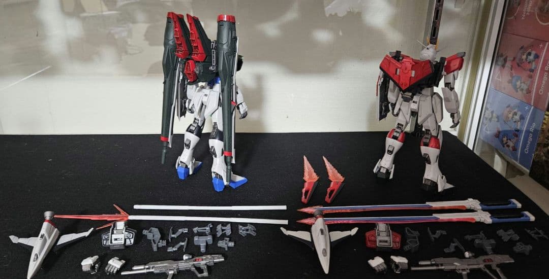 ジャンク品 ガンダムプラモ MG・1/100セット ☆17体・海外製 早い者勝ち
