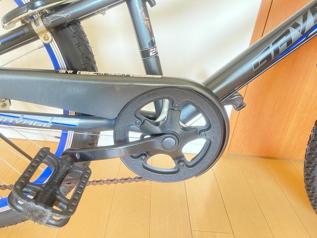 AVIGO 24インチ自転車 サベージ CIデッキ オートライト付き 引取専用