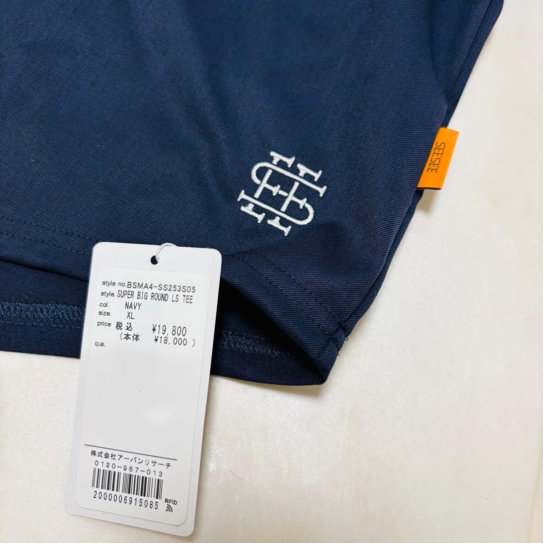 新品未使用】SEESEE SUPER BIG ROUND LS TEE XL - メルカリ