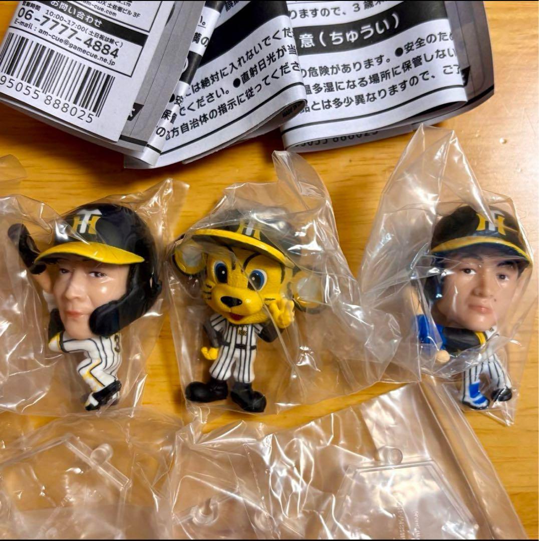 阪神タイガース 虎1 選手フィギュア 激闘編 3種セット ガチャ ドラ1