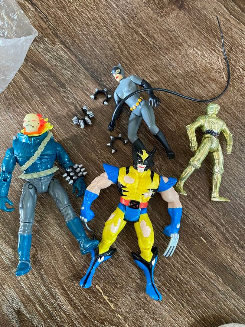 ウルヴァリン他　フィギュア　4点セット MARVEL_S.H.Figuarts ウルヴァリン（デッドプール＆ウルヴァリン