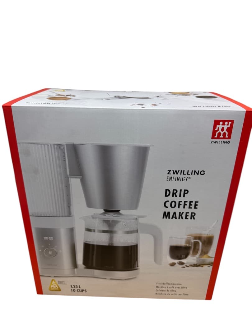 ZWILLING コーヒーメーカー 【日本正規販売品】 53103-400 エンフィニジー コーヒーメーカー シルバー 53103-400-0 [全自動