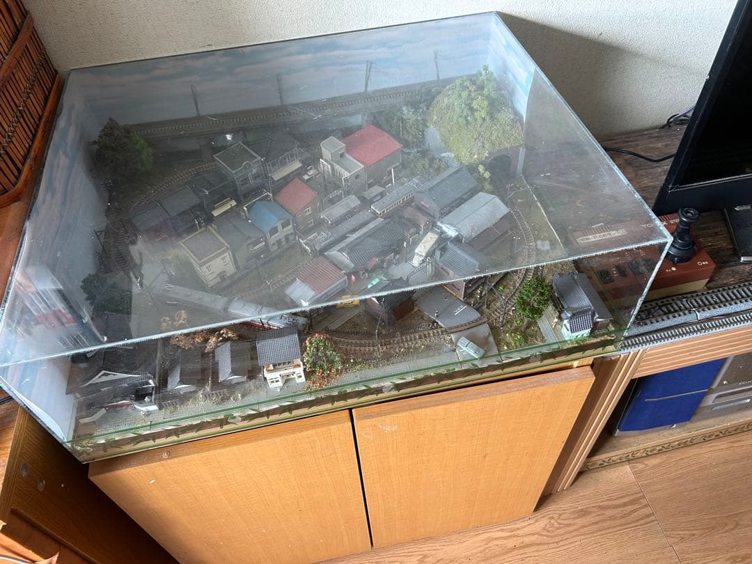 【セール】昭和の鉄道模型ジオラマ　パワーパック+車両付