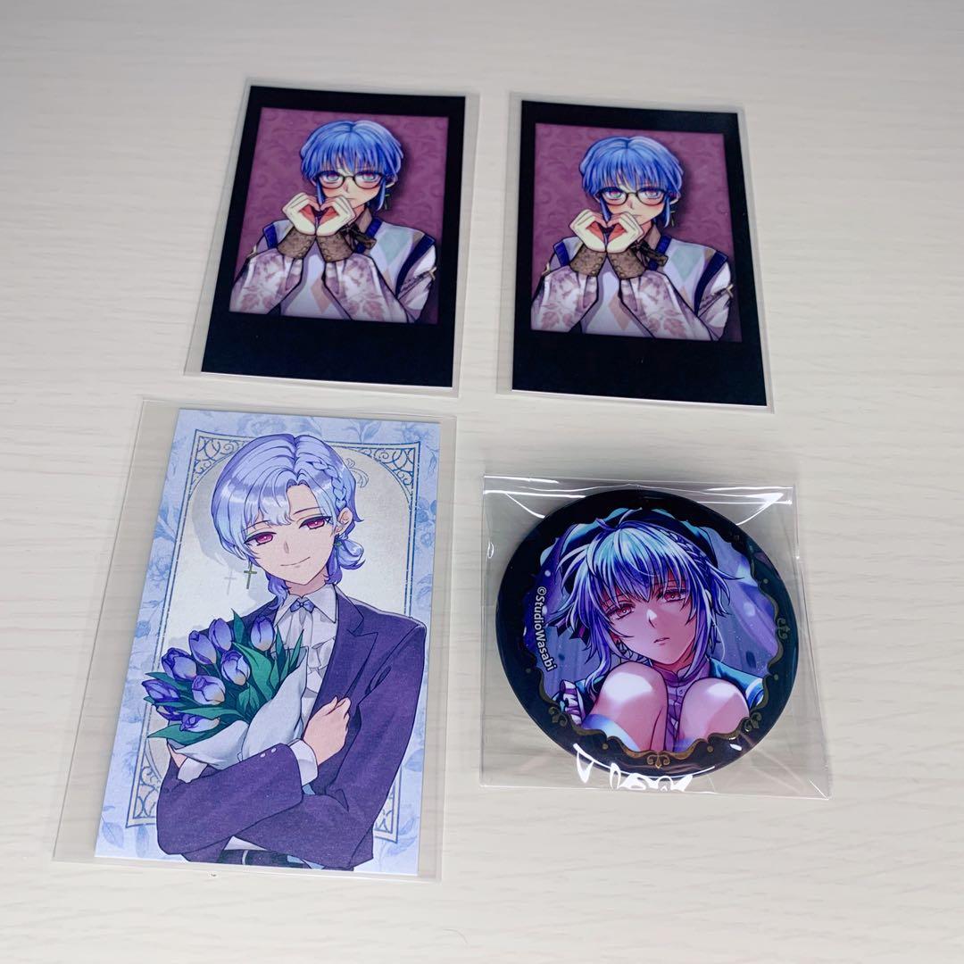 悪魔執事と黒い猫 あくねこ 4周年 箔押し 缶バッジ フルーレ即購入