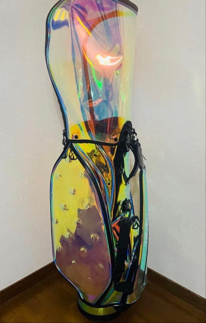 ホンマ限定非売品】 HONMA ホンマ スケルトン クリアキャディバッグ