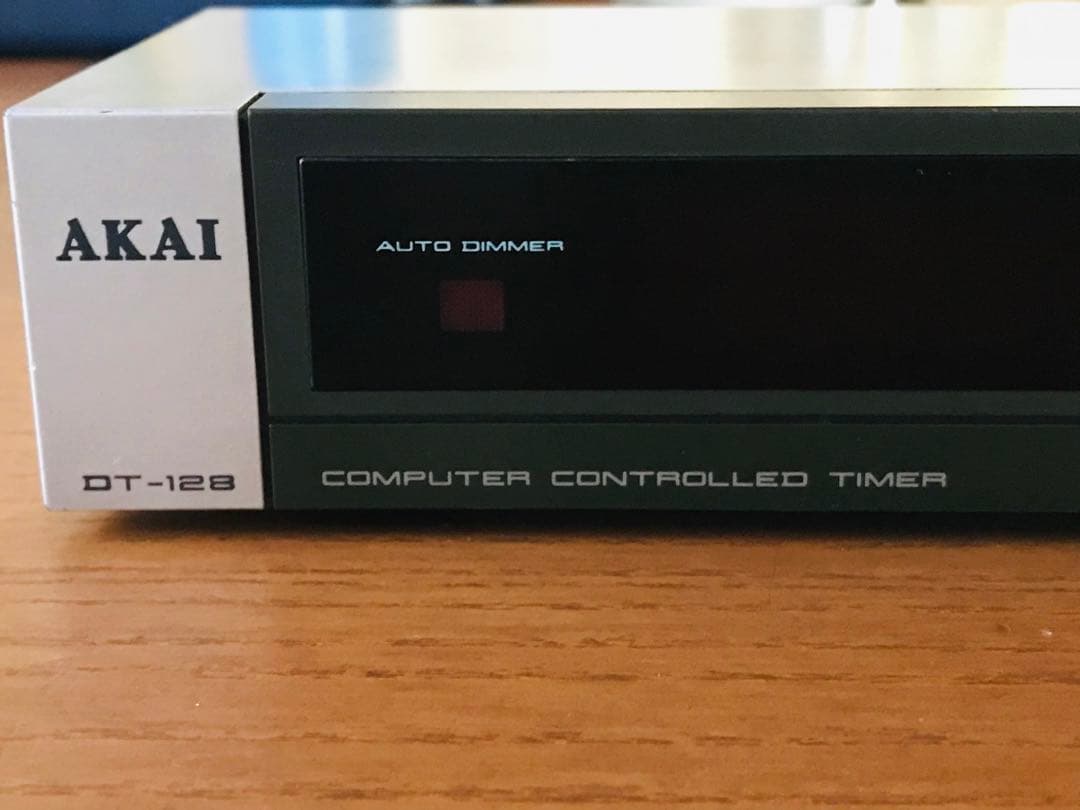 AKAI オーディオタイマー DT-128 2系統プログラム 稼働品 昭和レトロ