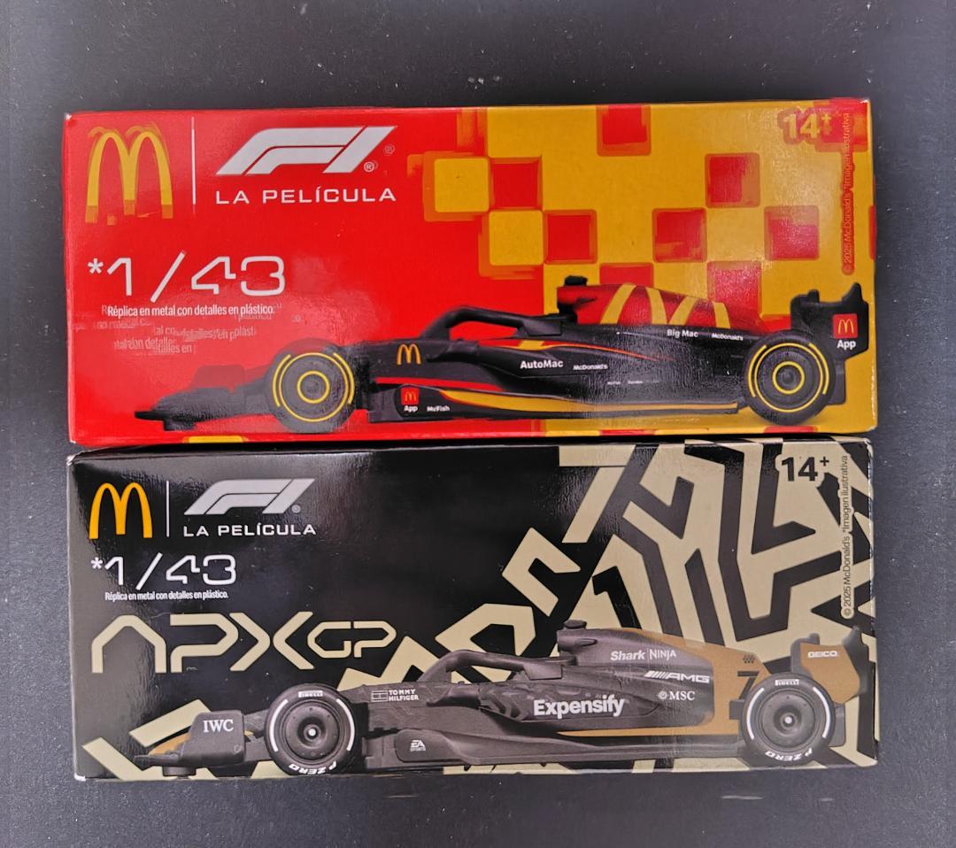 映画F1マクドナルドコラボ 1/43ミニカー ラテンアメリカ限定 2台セット Amazon.co.jp: F1 マクドナルド コラボ レーシングカー モデル ラテン
