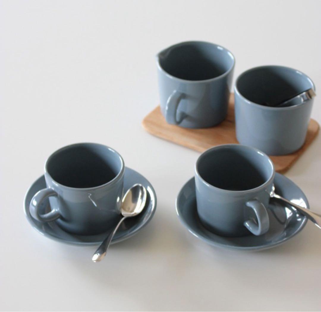 美品】【廃盤色】ARABIA ヴィンテージ ティーマ C＆S φ7cm 2客