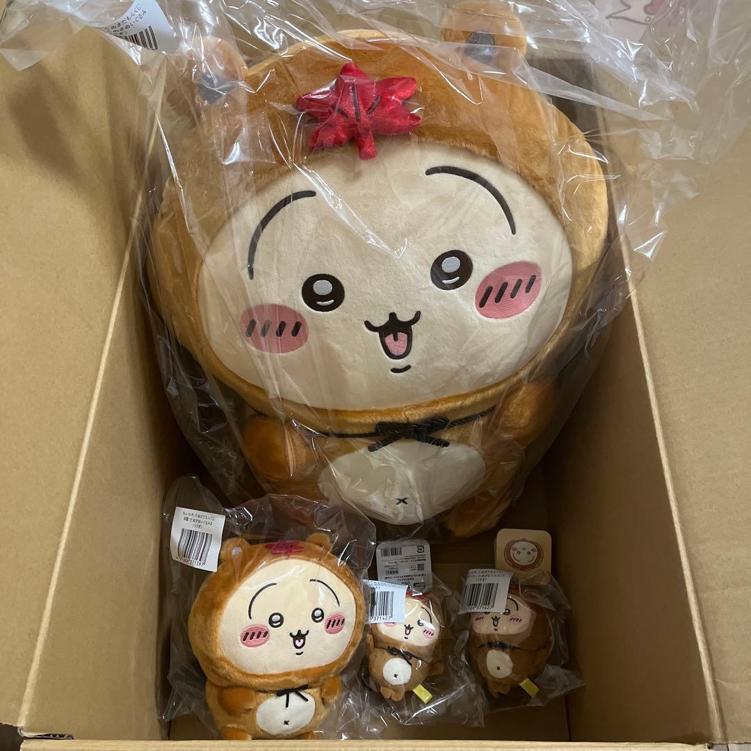 ちいかわ　たぬきだもん　くじ　うさぎ4点セット tac02_R.jpg.webp