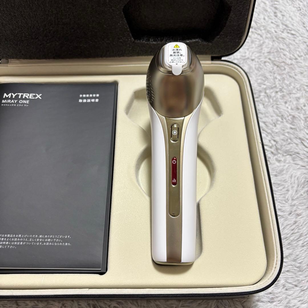 新品未使用品】MYTREX MiRAY ONE ホワイト リフトアップ 美顔器 - メルカリ