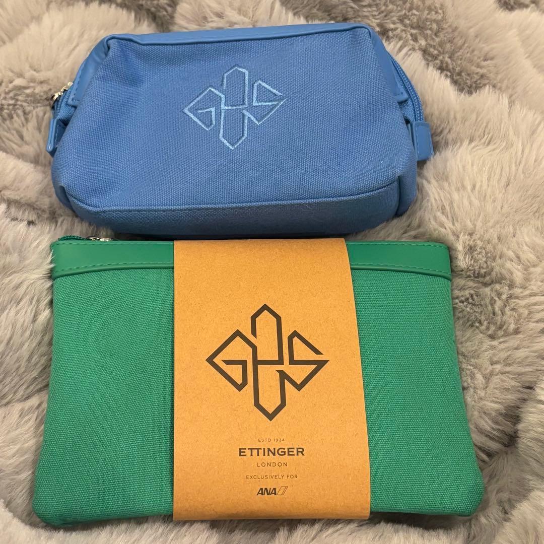 未開封】 ANA ビジネスクラス アメニティ ETTINGER ポーチ - メルカリ