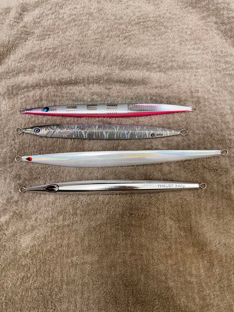 ウロコジグ あいや〜Long 350g 400g など トンジギ高実績ジグセット