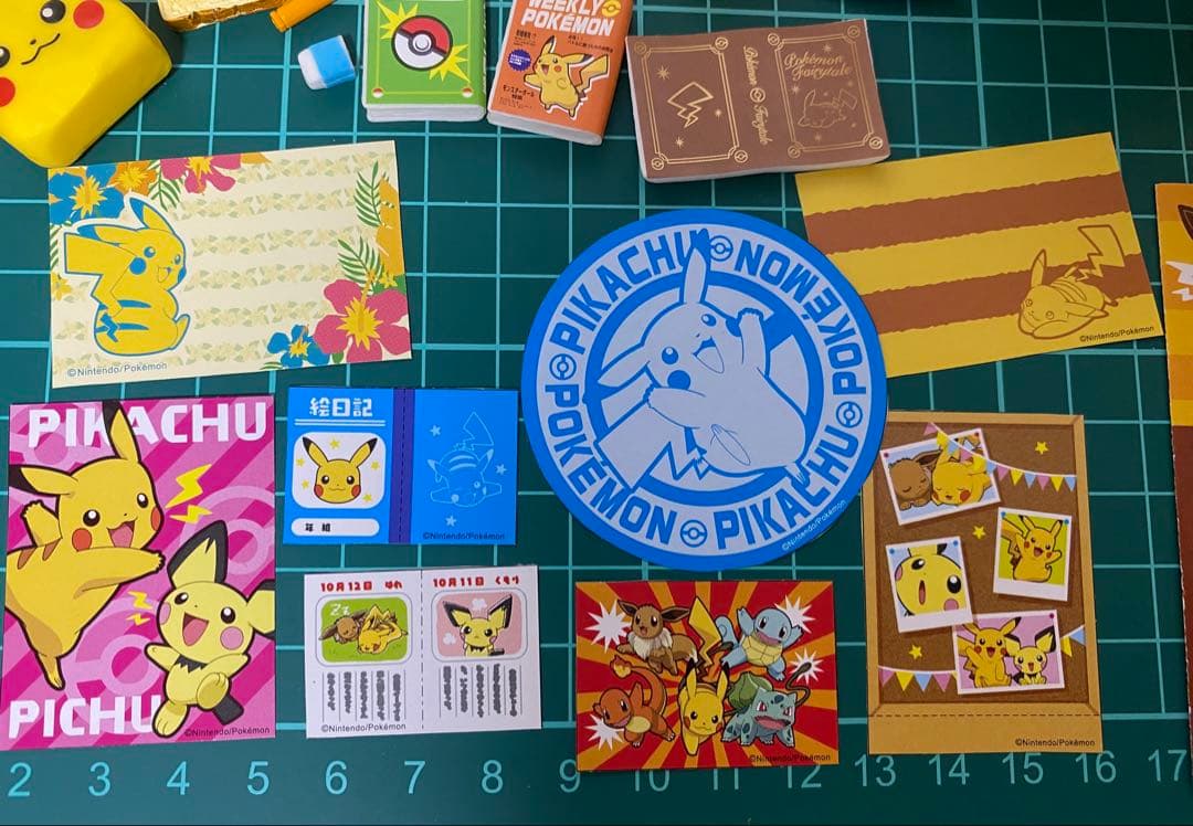 ポケモン　ミニチュア　ピカチュウルームへようこそ