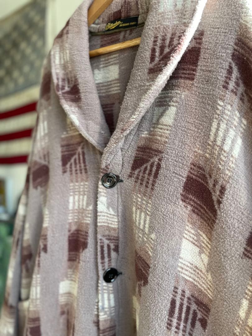 ヤ*貴様 50s ネイティブガウン ローブ US製 whittenton - メルカリ