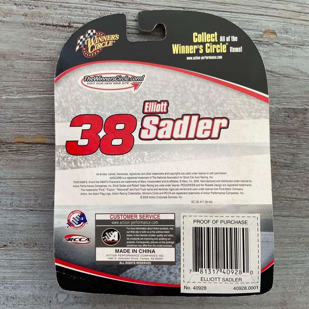 希少】ウィナーズサークル 1/64 エリオット・サドラー #38 M&M'S