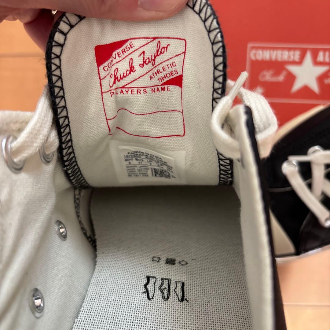 希少廃盤 日本未発売 コンバース チャックテイラー CT70レザー167065C