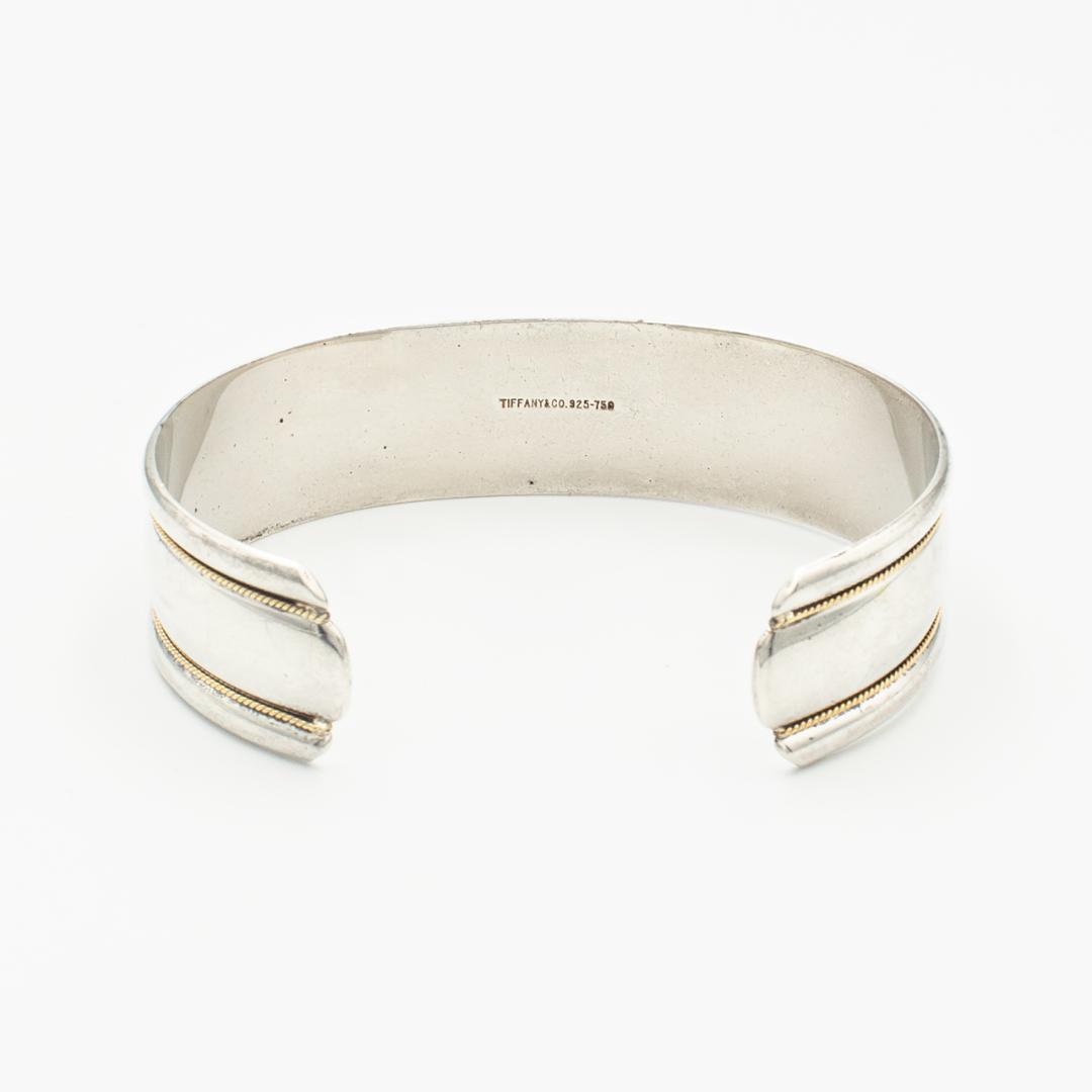 ヴィンテージ ティファニー ミディアムカフ ブレスレット 17.5cm 90年代