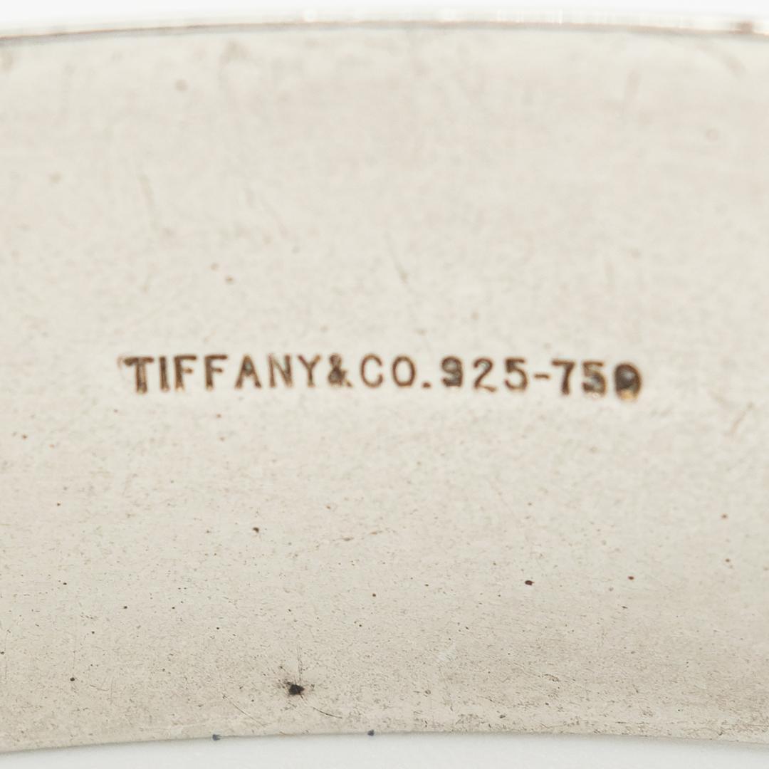 ヴィンテージ ティファニー ミディアムカフ ブレスレット 17.5cm 90年代