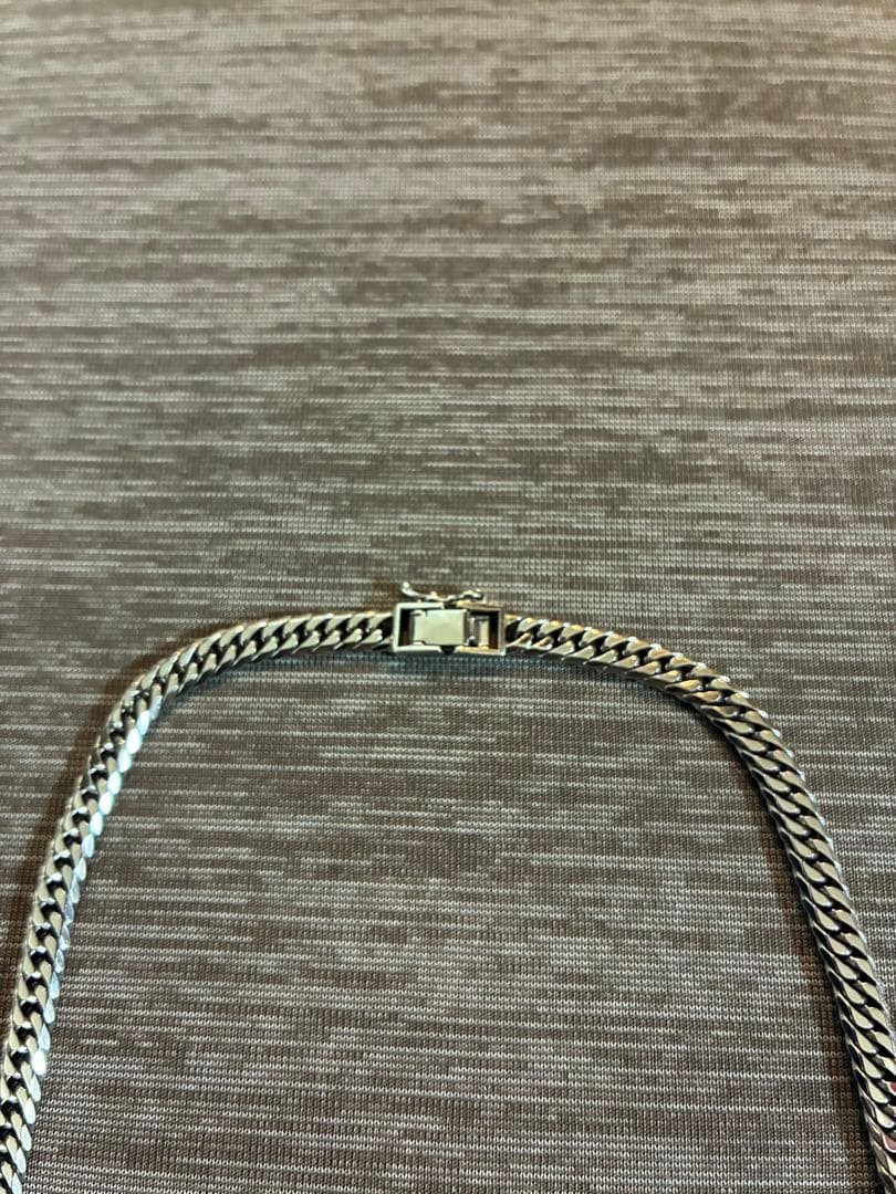 t*r様 pt850 喜平ネックレス 6面W 50cm 50.5g 美品 プラチ