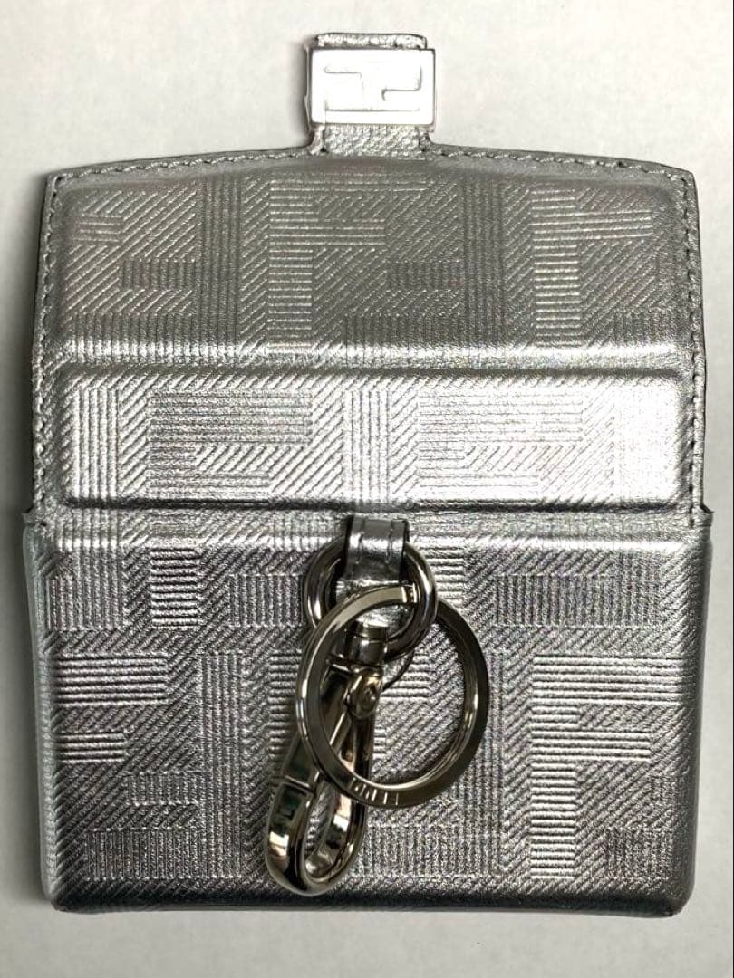 美品 フェンディ ナノバゲット チャーム キーホルダー キーリング