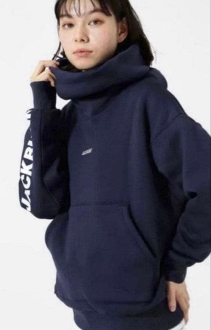 未使用ジャックバニーKARUISHI裏フリースフーディプルオーバーM - メルカリ