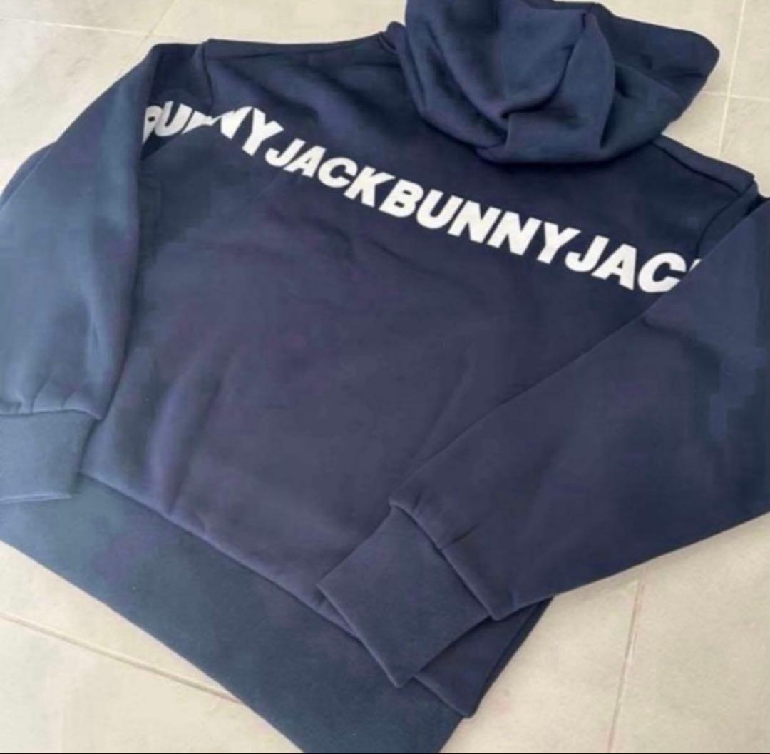 未使用ジャックバニーKARUISHI裏フリースフーディプルオーバーM - メルカリ