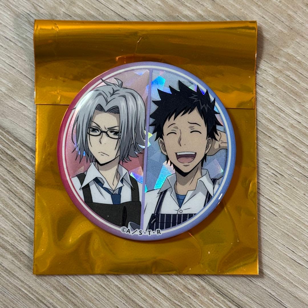 家庭教師ヒットマンREBORN! ホロ缶バッジ 調理実習 山本武 獄寺隼人