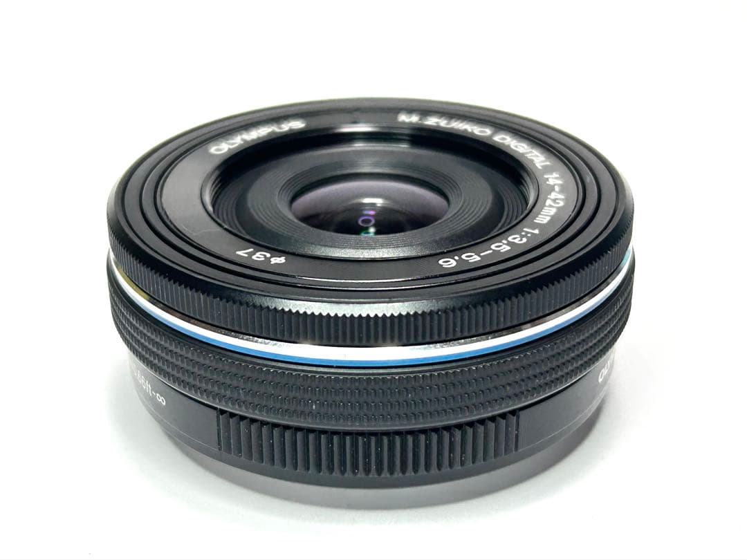 OLYMPUS 14-42mm f3.5-5.6 EZ 【動作品】ブラック544