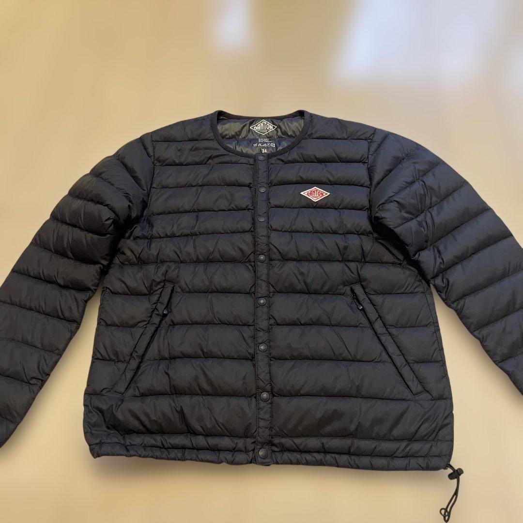 DANTON インナーダウン 黒 サイズ34 - メルカリ