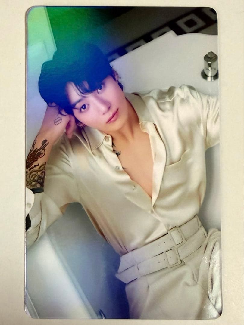 BTS】‪#447⑦フォトカード ホログラム JK ジョングク グク - メルカリ‬