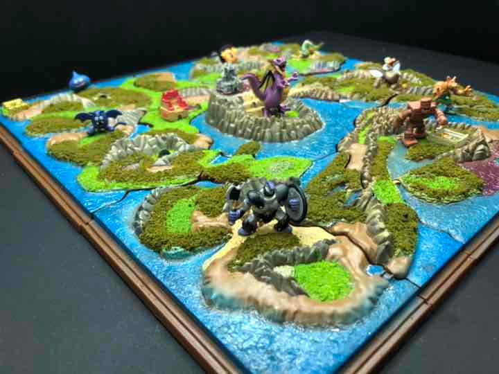 ドラゴンクエスト アレフガルド マップ カスタムジオラマ - メルカリ