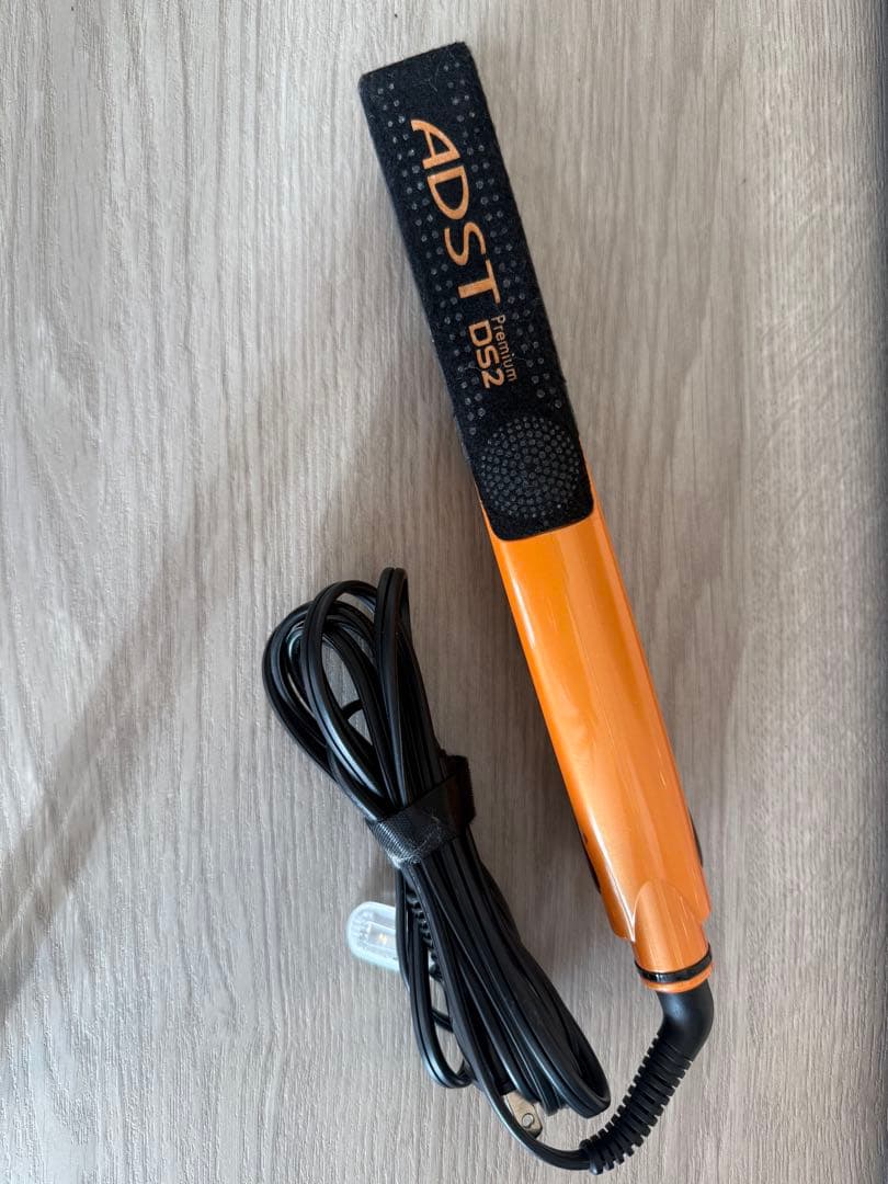 美品　ADST D52 ストレートヘアアイロン オレンジ　アドスト正規品 ADST Premium DS2 アドスト プレミアム FDS2-25 アイロン ストレート