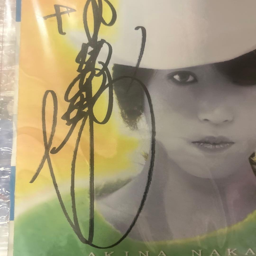 中森明菜直筆サイン入りEP 飾りじゃないのよ涙は