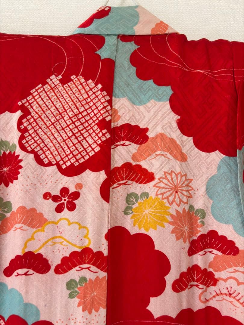 専用です。2点おまとめ。アンティーク 子供 着物 身丈141㎝ - メルカリ