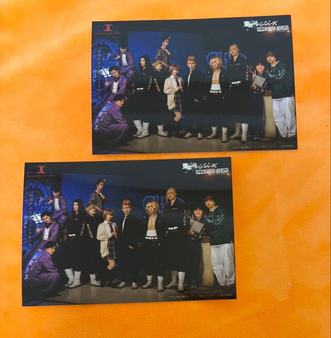 イマーシブフォート東京 東京リベンジャーズ ブロマイド 2枚セット