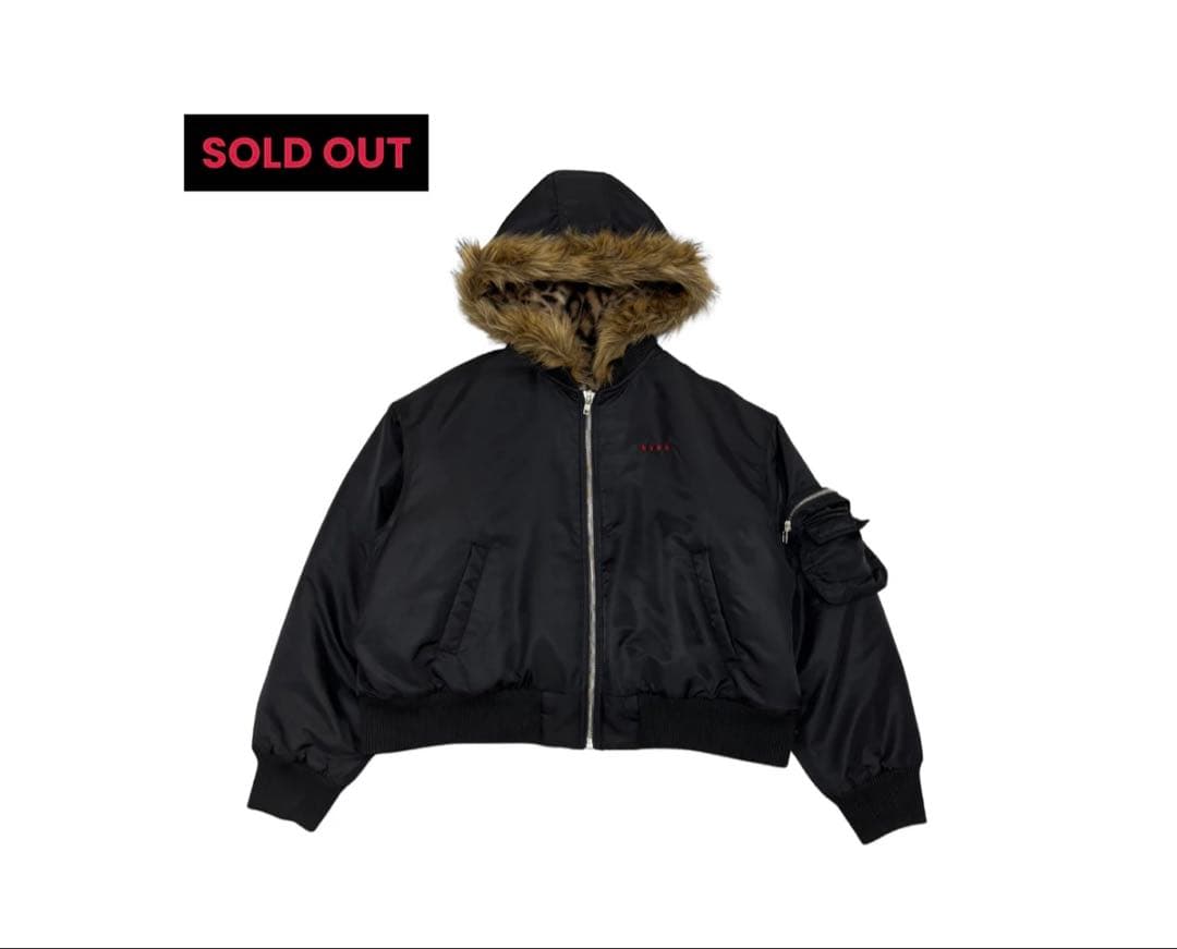 9/S PROJECT MA-1 ブラック - メルカリ