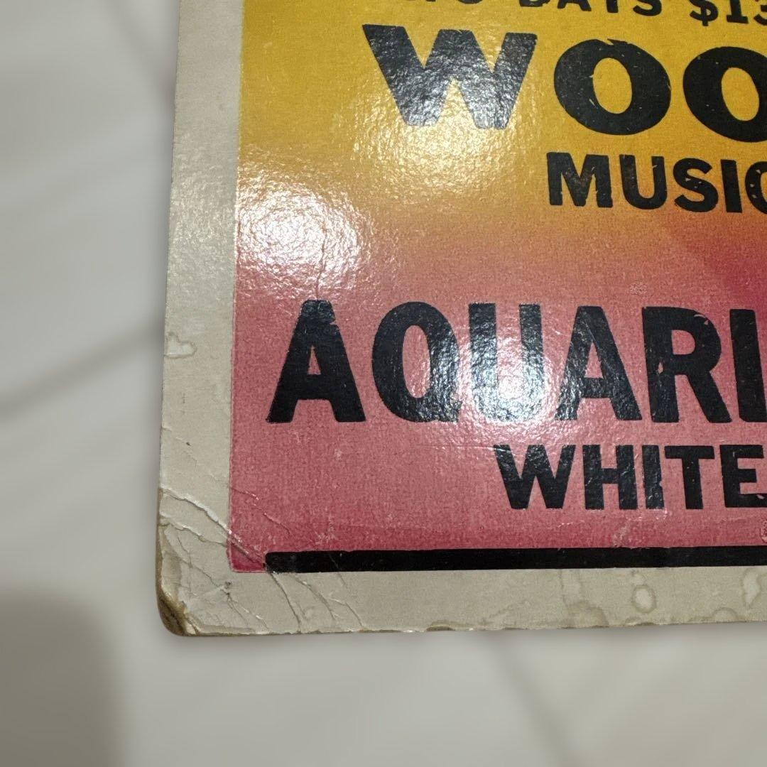 ウッドストック音楽祭 ポスター 1969年