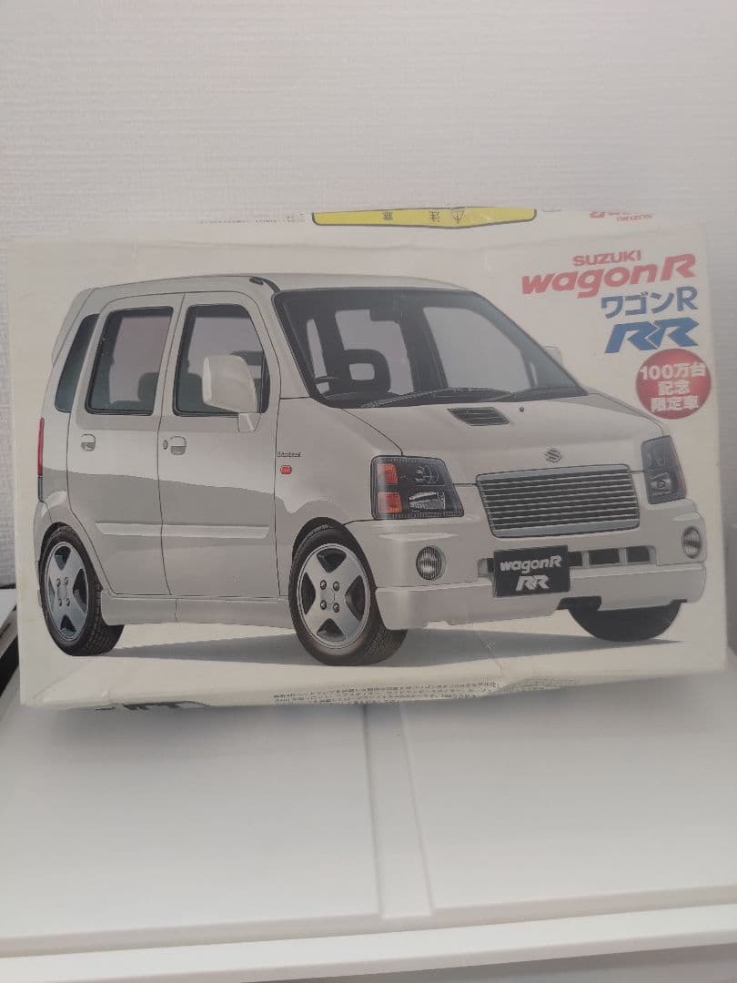 セット！トミカ缶、ワゴンRコレクション、清風名月、ワゴンR 100万台限定プラモ