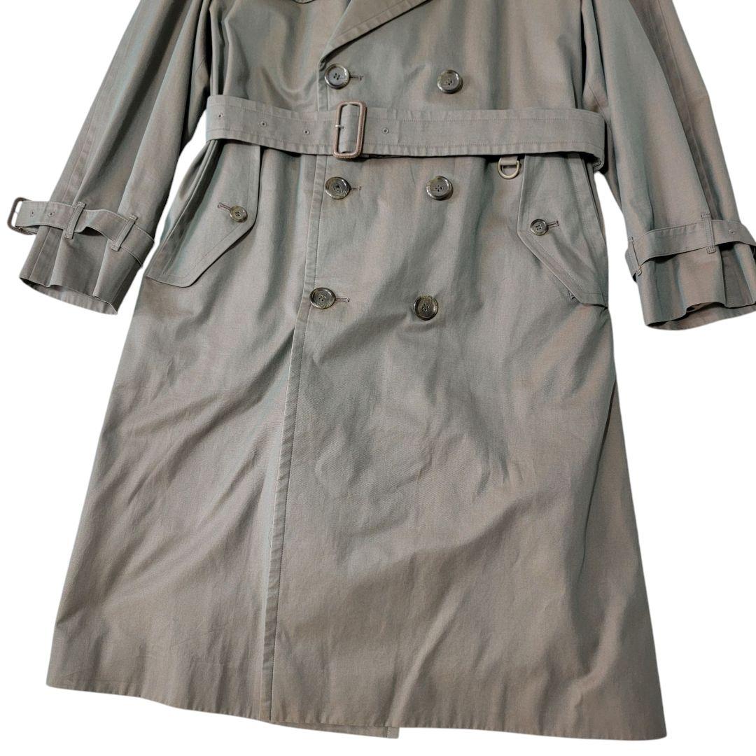 超希少】ツバメコート製 ダックス DAKS 玉虫色 トレンチコート L
