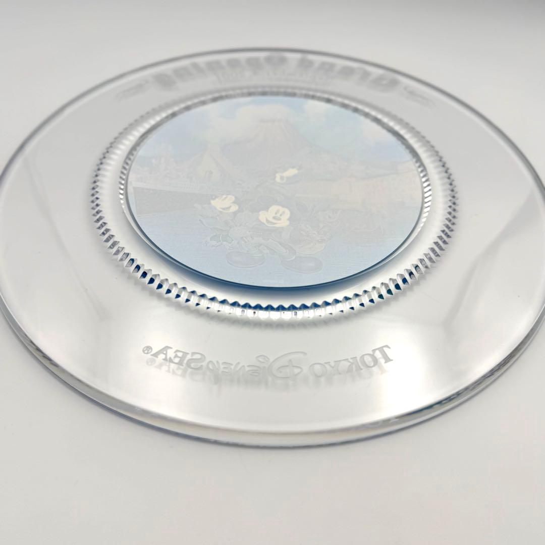 【激レア】東京ディズニーシー オープニングプレート 2001年 ガラス製 記念品