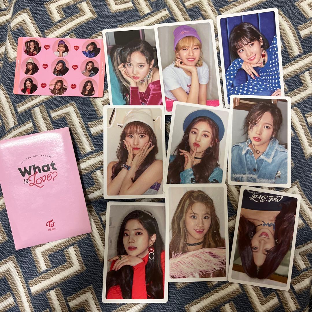 Twice what is love トレカ セット - メルカリ