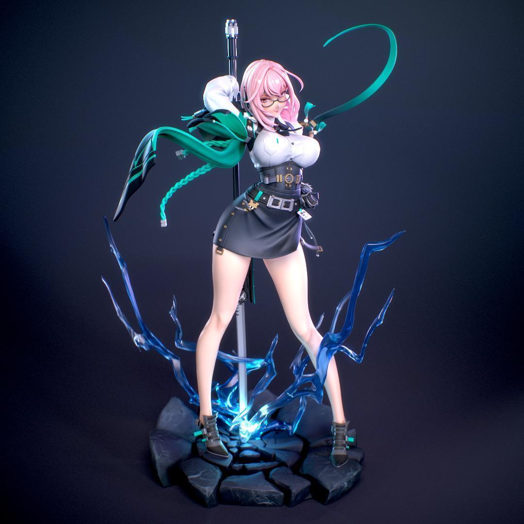 1/7　ガレージキット ゼンゼロ 月城柳 / 未塗装未組立