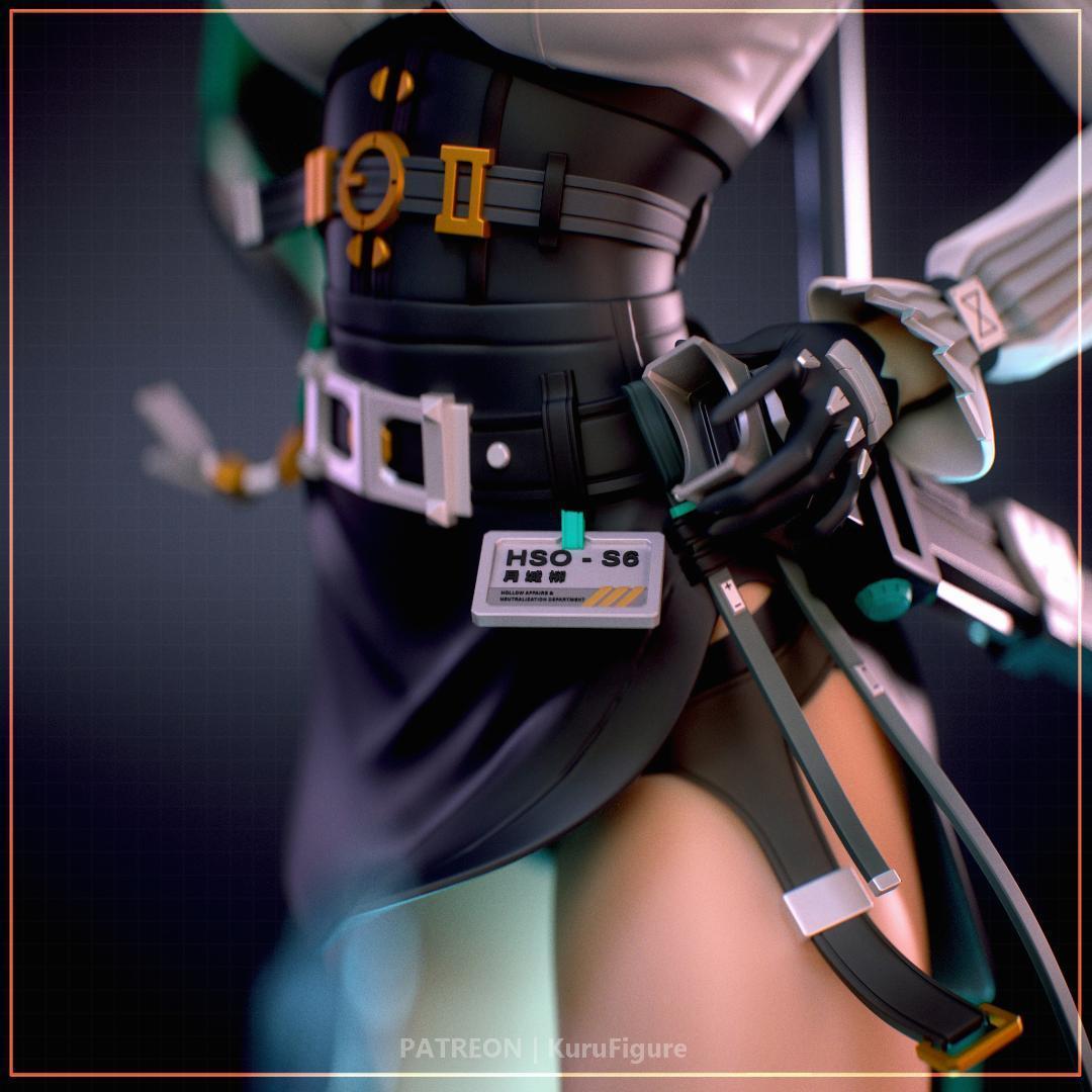 1/7　ガレージキット ゼンゼロ 月城柳 / 未塗装未組立