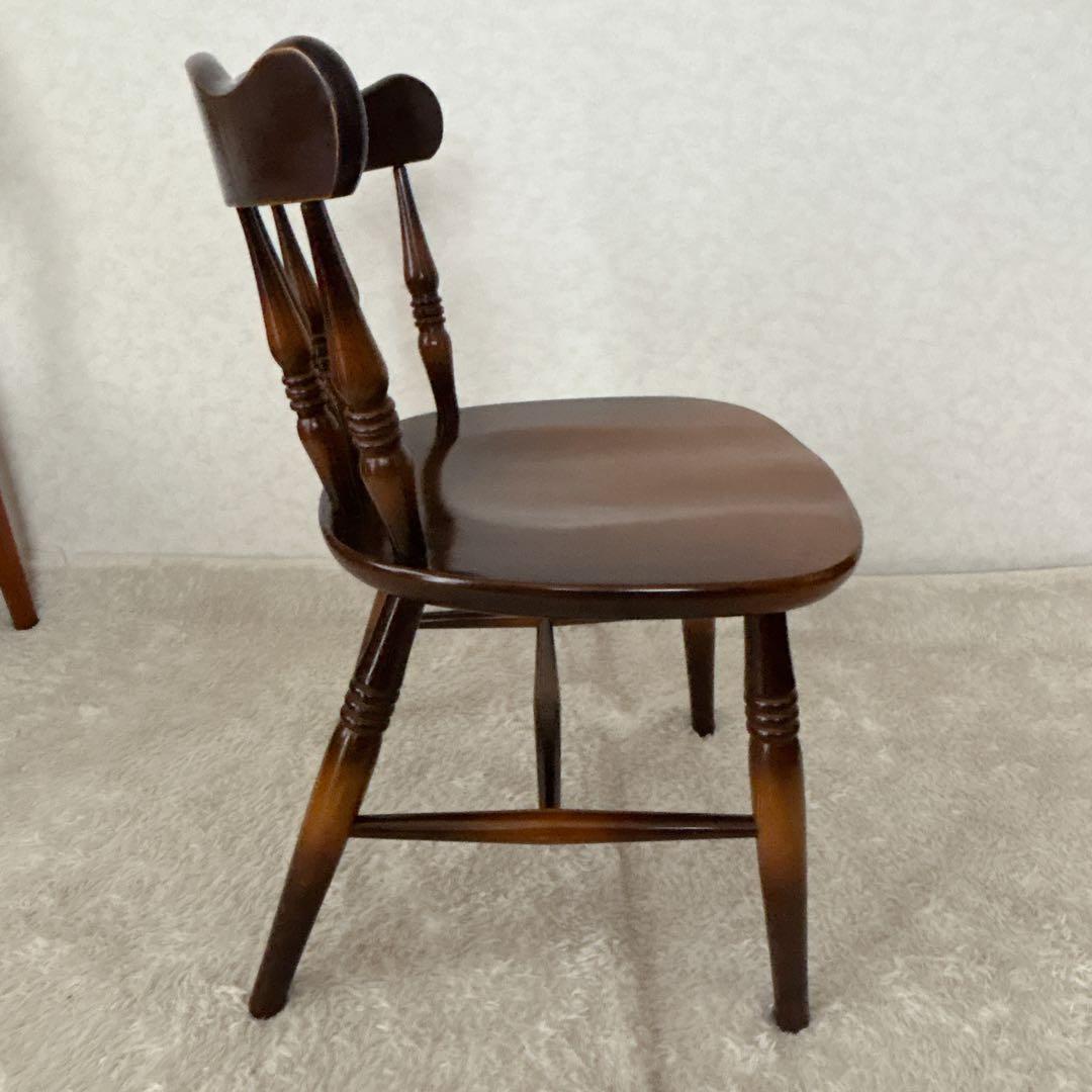 穂高】 飛騨産業 ウィンザーチェア ゴールド キツツキ ダイニング