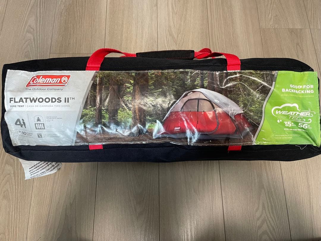 Coleman Flatwoods II ドーム型テント 4人用 Amazon.co.jp: Coleman Flatwoods II 4人用テント【コールマン