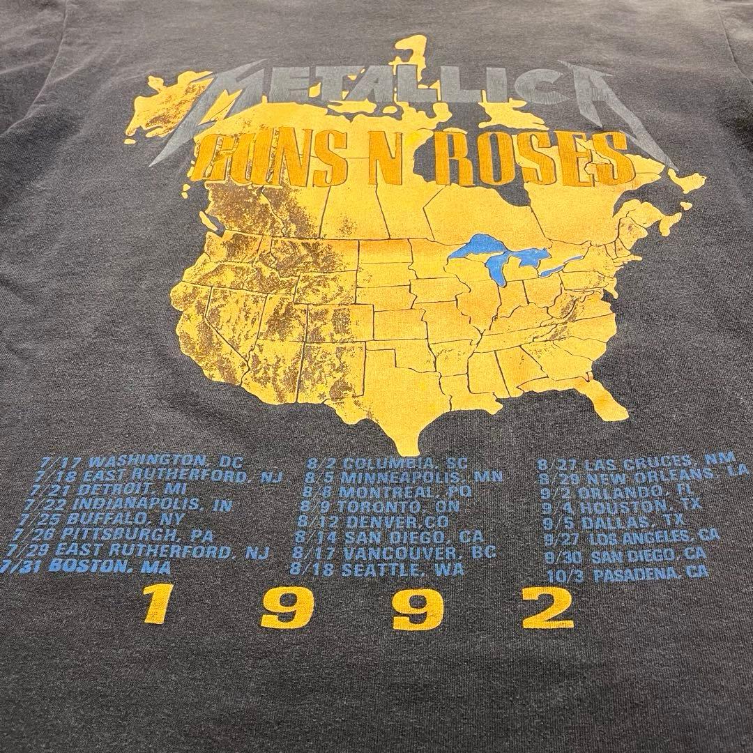 llica Guns N' Roses 1992 ツアーTシャツ