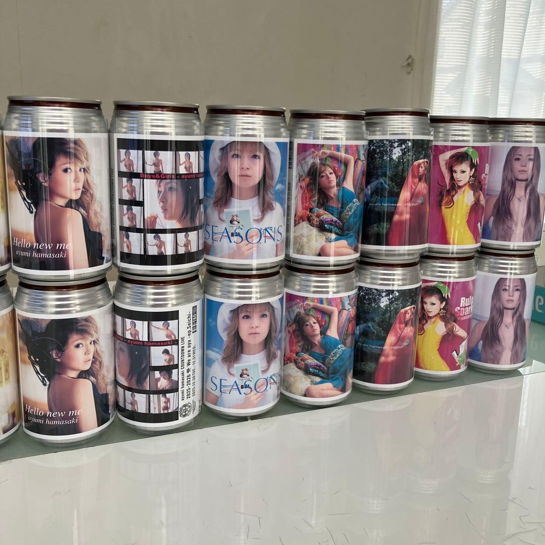 13種✖️2 コンプリートセット 浜崎あゆみ　オリジナルラベル缶