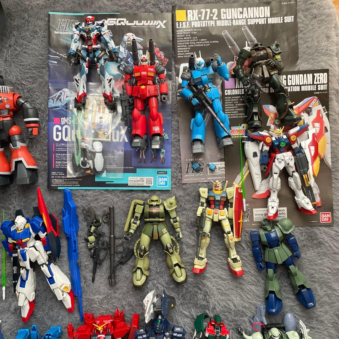 MG RG HG SD ガンプラ他まとめ売り 約50体 - メルカリ